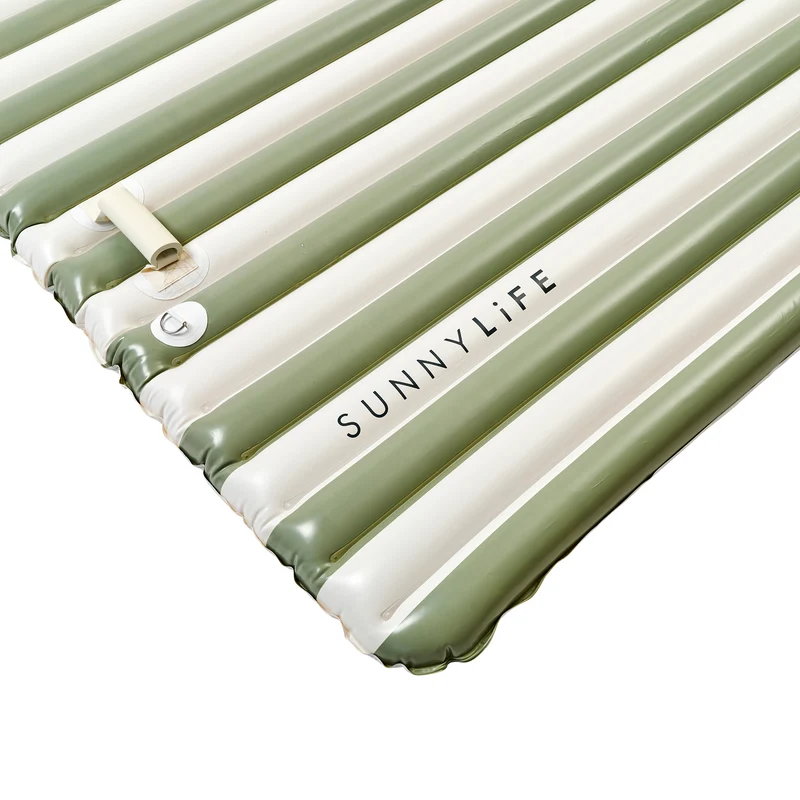 Party Pad Float - Seagrass Sage Stripe