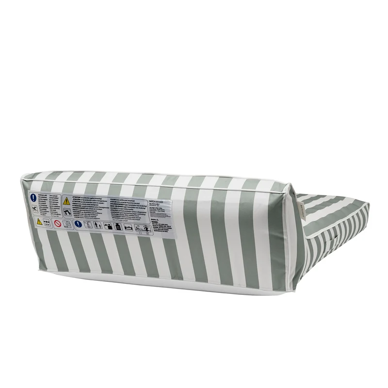 Luxe Double Lounger - Seagrass Stripe