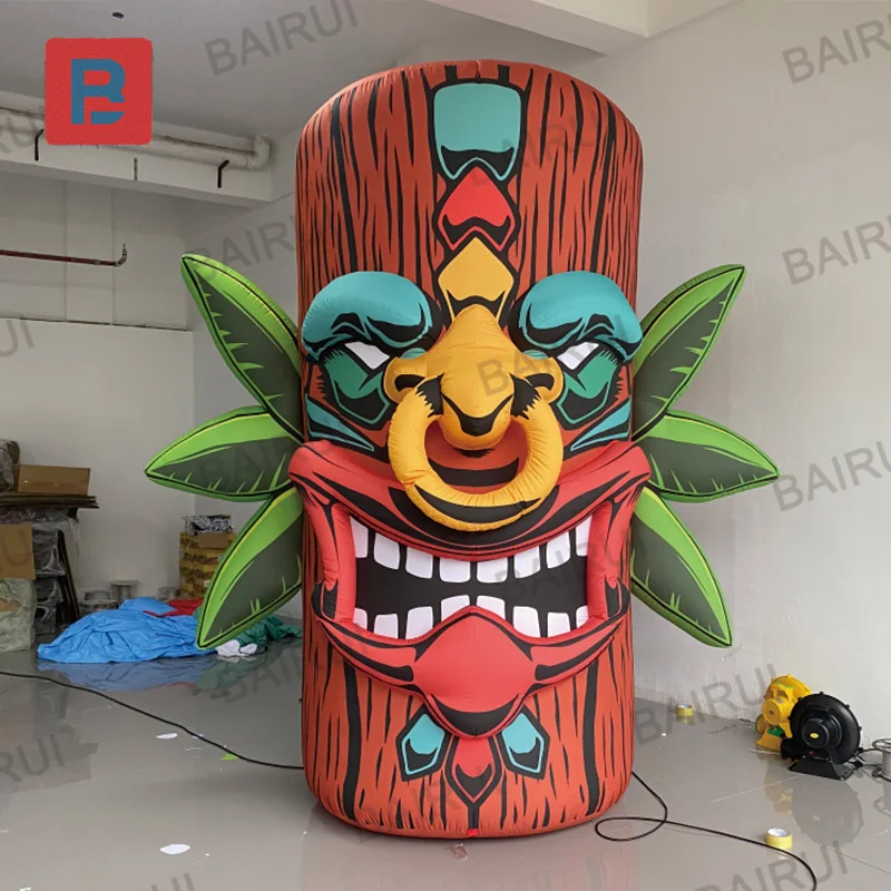 Décoration Gonflable Totem Tiki Extérieur