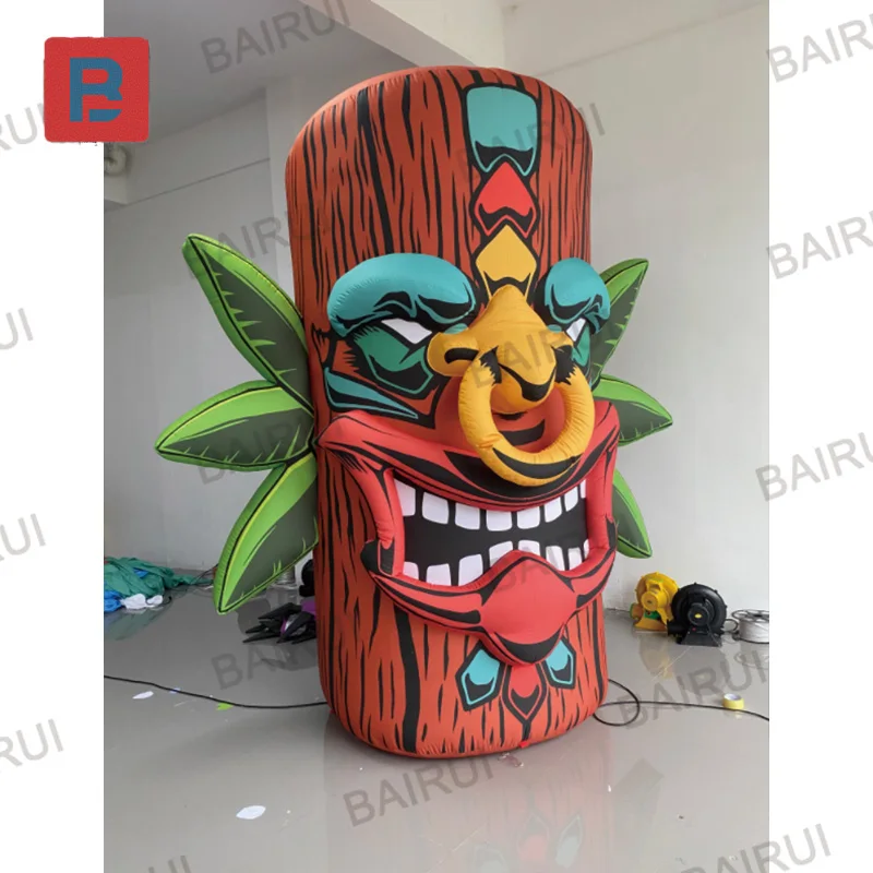 Décoration Gonflable Totem Tiki Extérieur