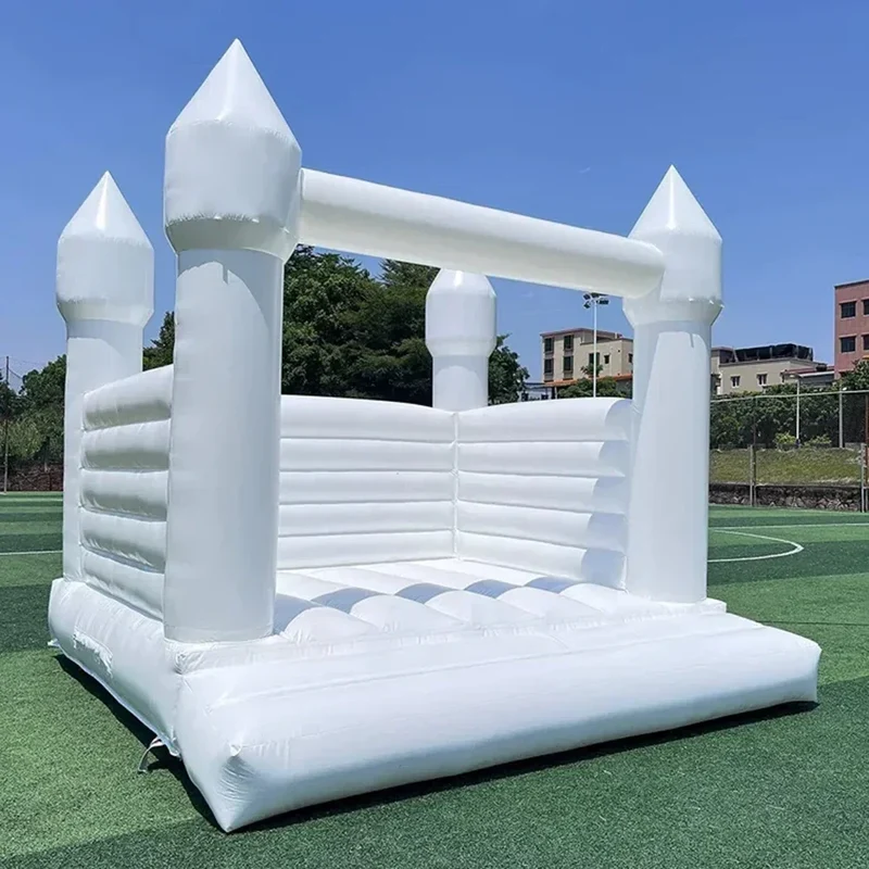 Château Gonflable Blanc Mariage