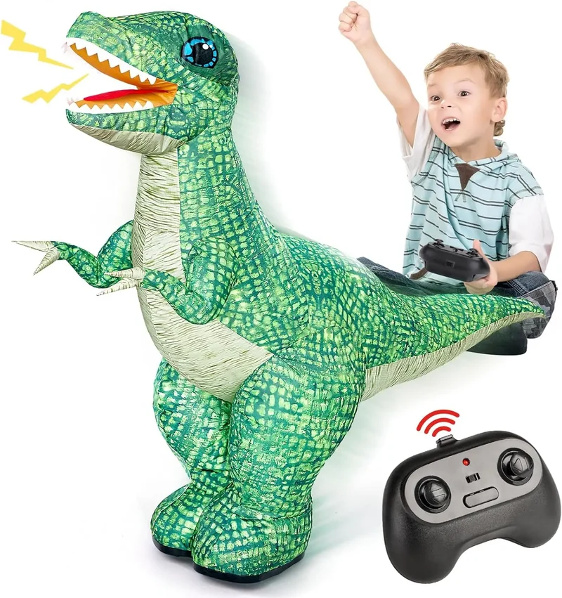 Accessoire Gonflable Dinosaure Télécommandé Vert