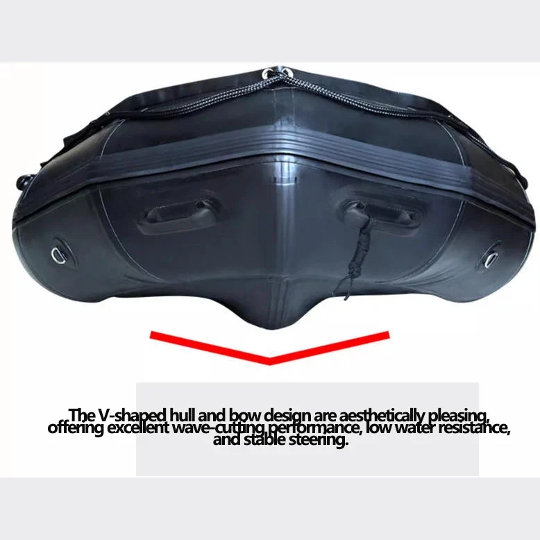 Bateau Gonflable Professionnel Noir