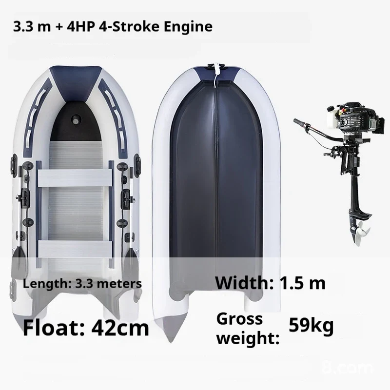 Bateau Gonflable Pneumatique Pêche