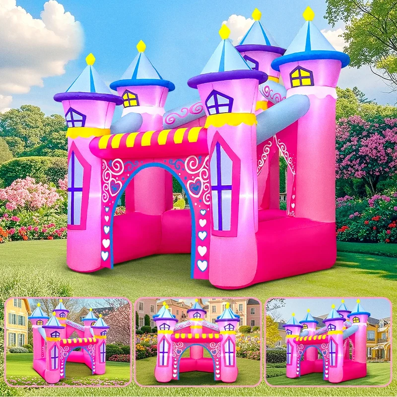 Décoration Gonflable Château LED