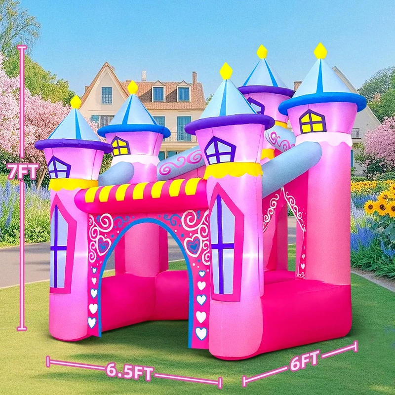 Décoration Gonflable Château LED