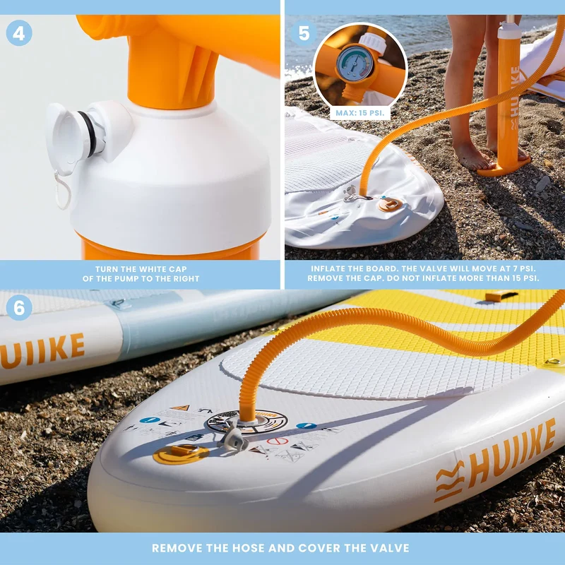 INFLADOR MANUAL DE PADDLE SURF