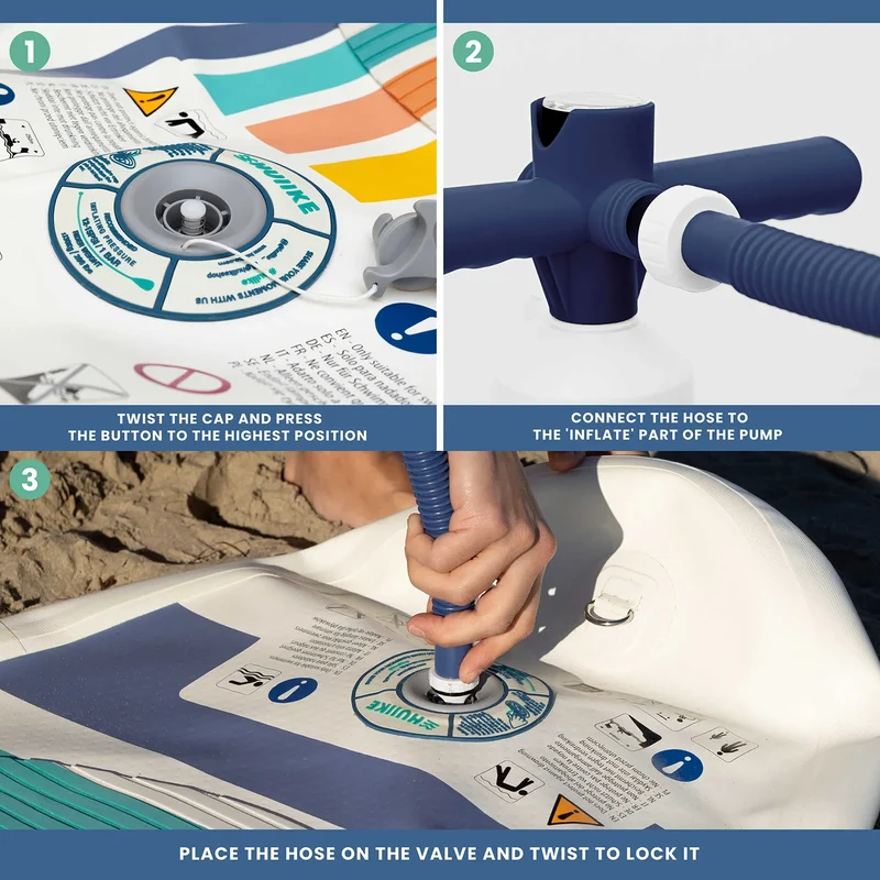 INFLADOR MANUAL DE PADDLE SURF