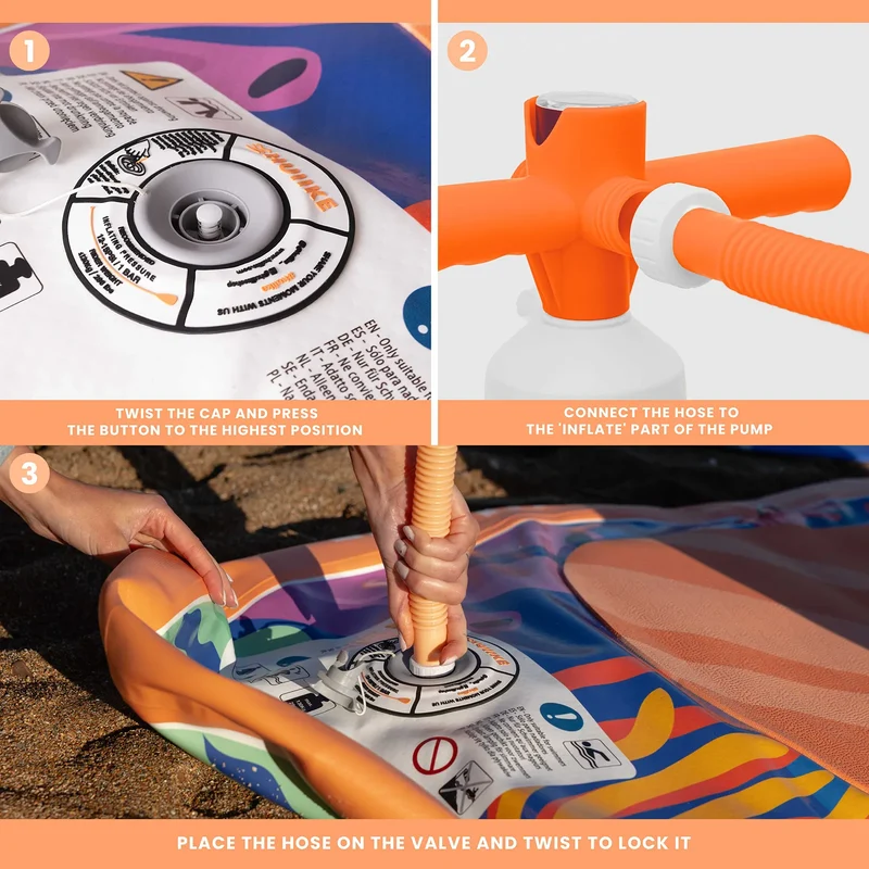 INFLADOR MANUAL DE PADDLE SURF