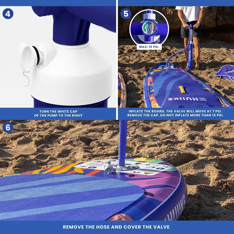 INFLADOR MANUAL DE PADDLE SURF