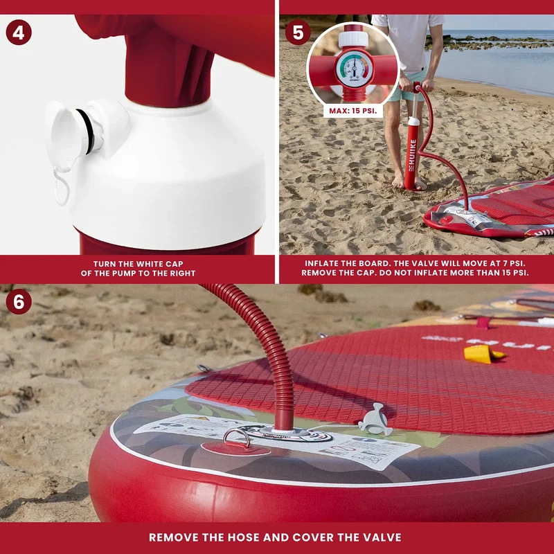INFLADOR MANUAL DE PADDLE SURF