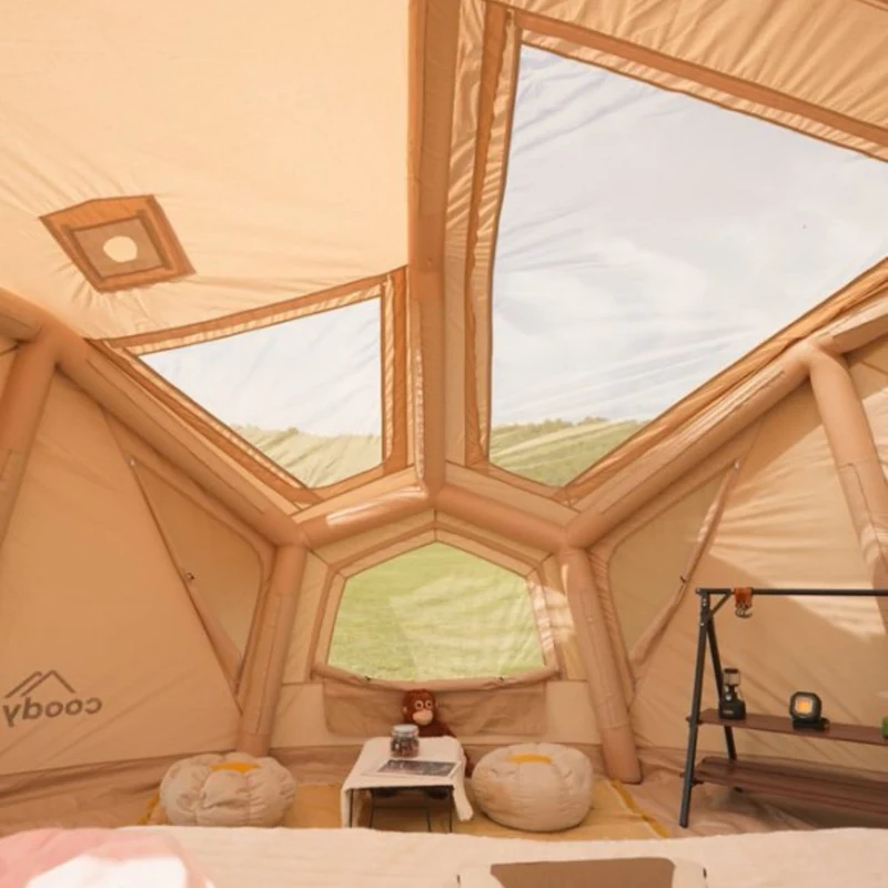Coody Bestona Beige Inflatable Tent for Camping (2-4 person)