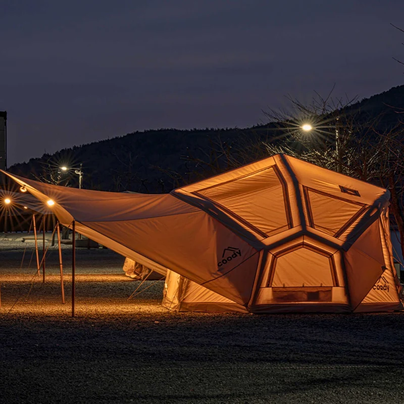 Coody Bestona Beige Inflatable Tent for Camping (2-4 person)