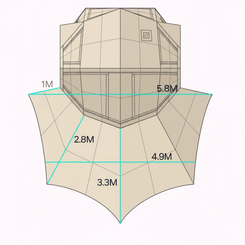 Coody Bestona Beige Inflatable Tent for Camping (2-4 person)