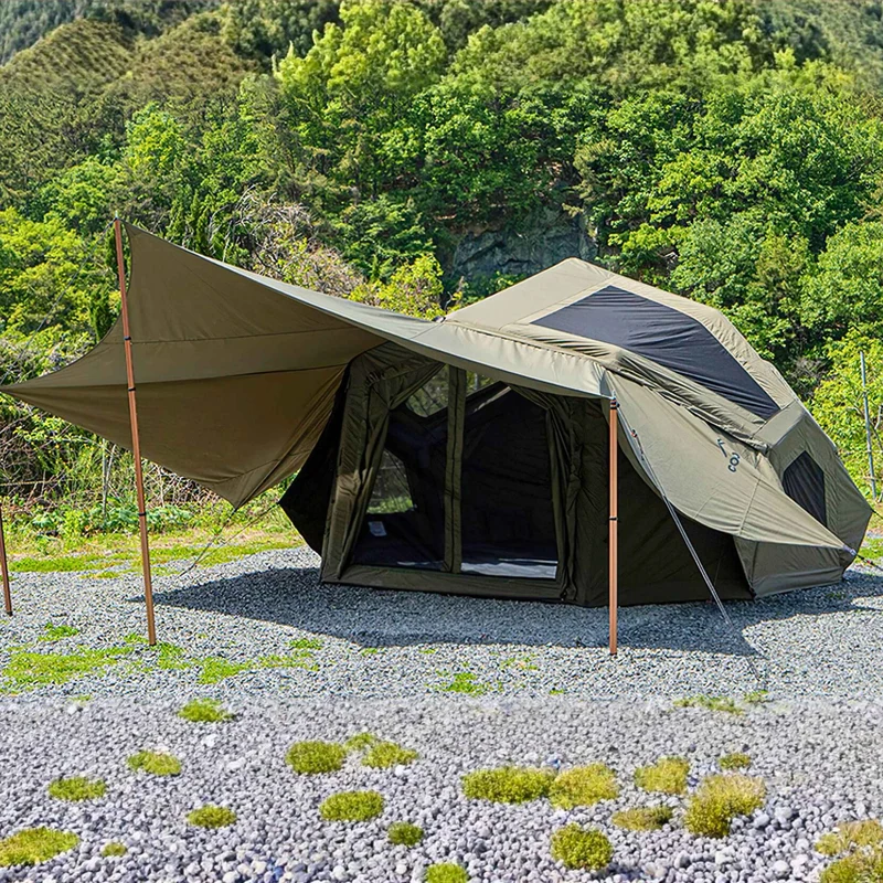 Coody Bestona Forest Green Inflatable Tent for Camping (2-4 person)