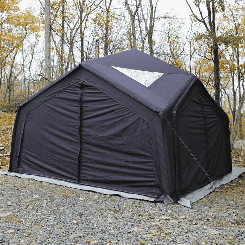 Coody Air Tent Hub Shelter Black Inflatable Tent for Camping (2-6 Person)