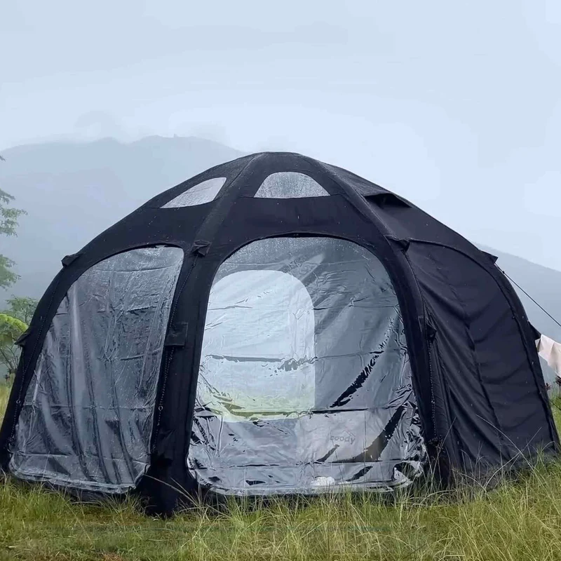 Coody Aurora Dome Black Inflatable Shelter for Outdoors (2-4 person)