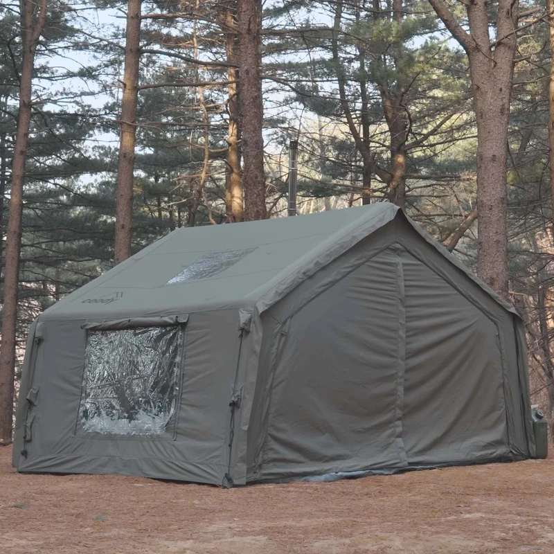 Coody 10.0 Forest Green Inflatable Tent House for Camping (2-4 Person)