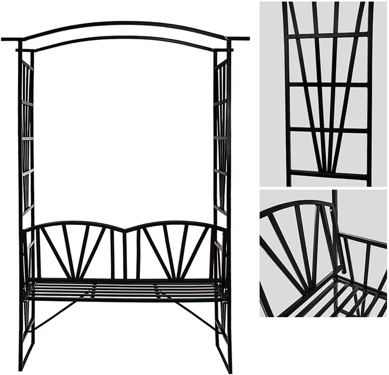 Arche de Jardin avec Banc