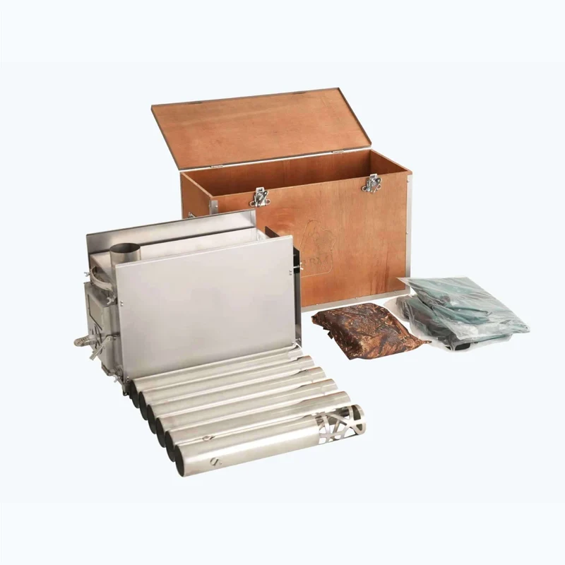 RBM Outdoors Caminus M - Medium Wood-Burning Tent Stove with Fire-Resistant Glass