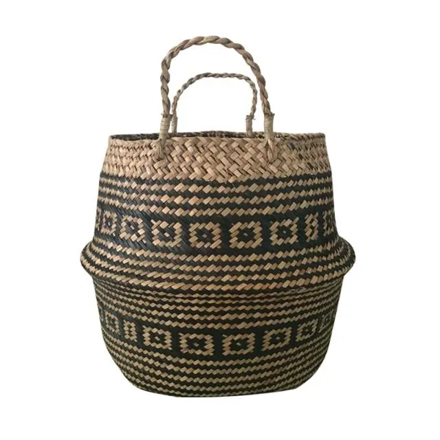 Cache Pot Osier Motif Tribal