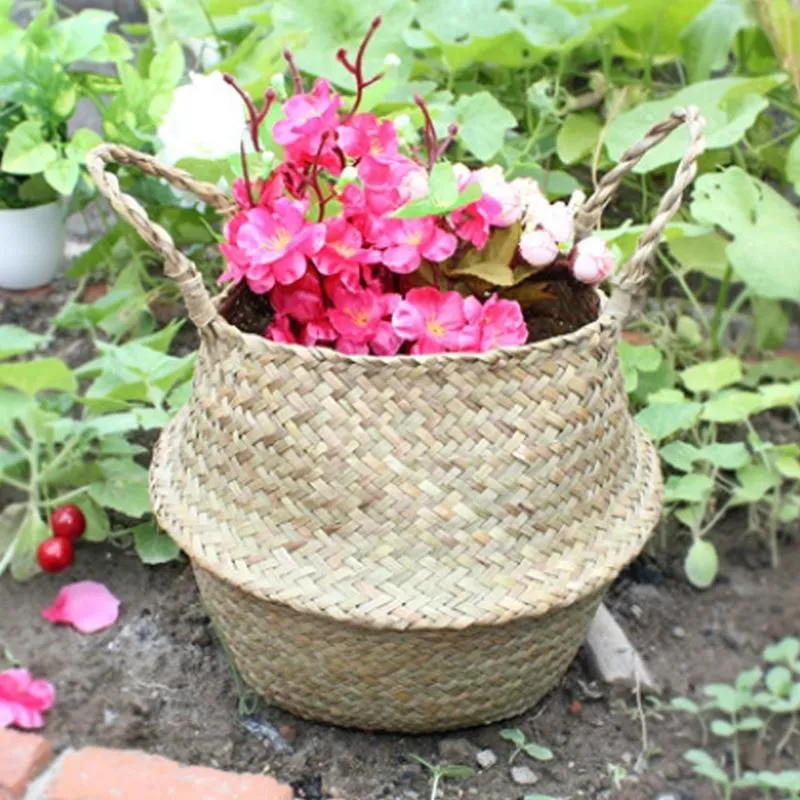 Cache Pot Osier Extérieur