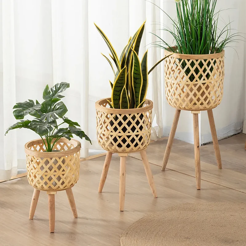 Cache Pot Osier sur Pied