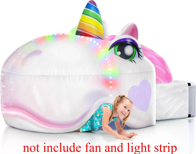 Château Gonflable Enfant Dino Licorne