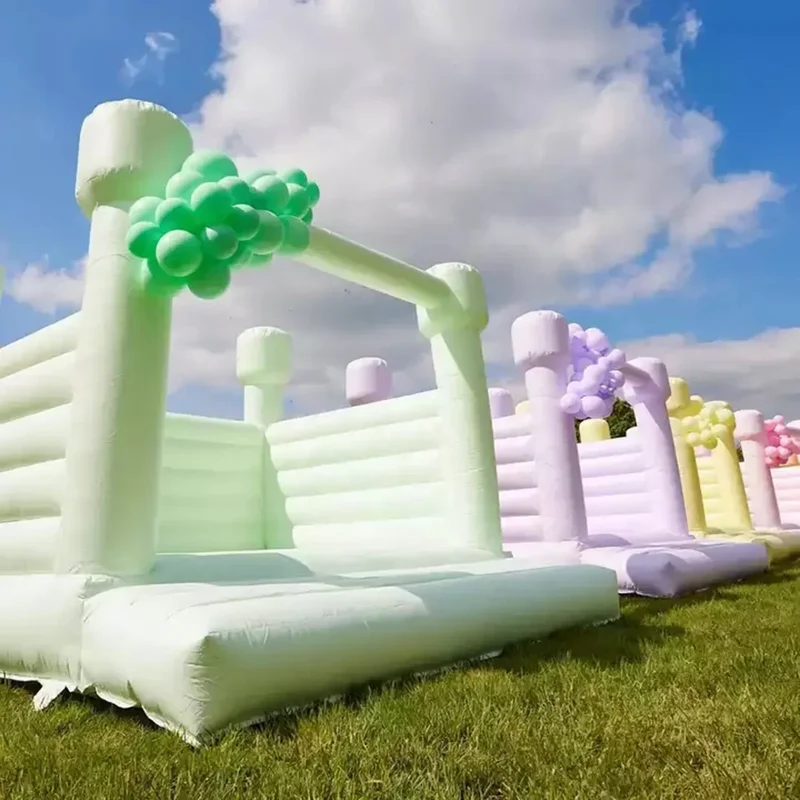 Château Gonflable Pastel Rebondissant