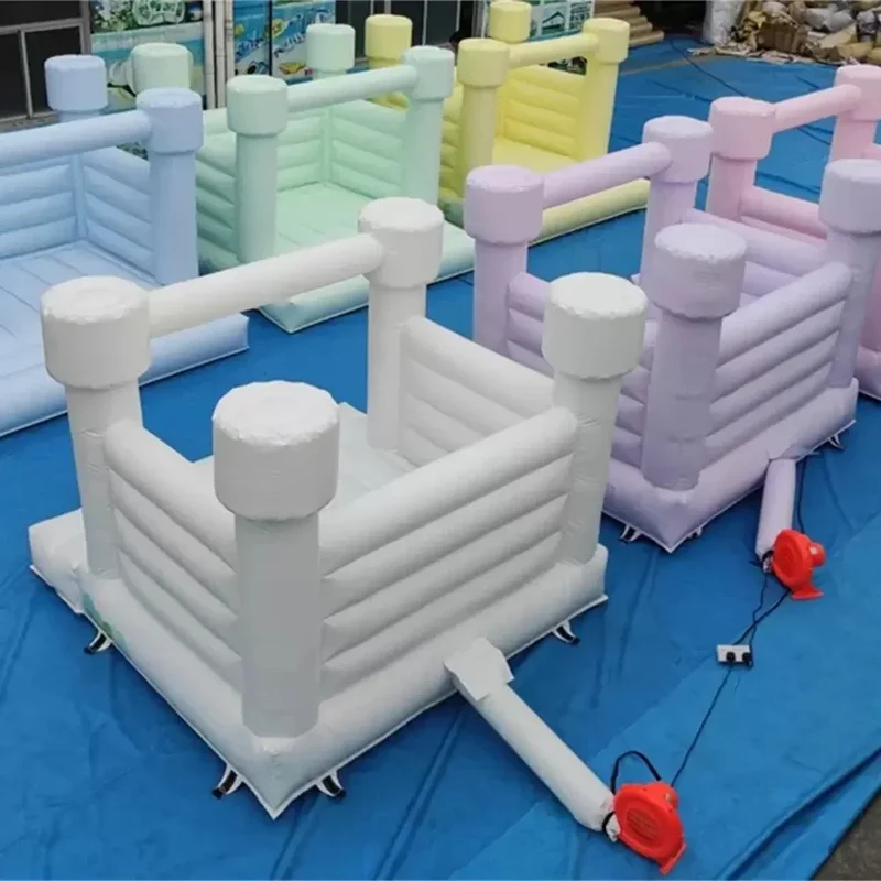 Château Gonflable Pastel Rebondissant