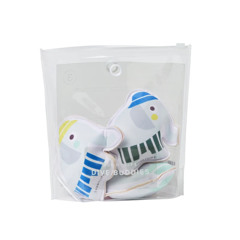 Dive Buddies - Eli the Elephant Set of 3