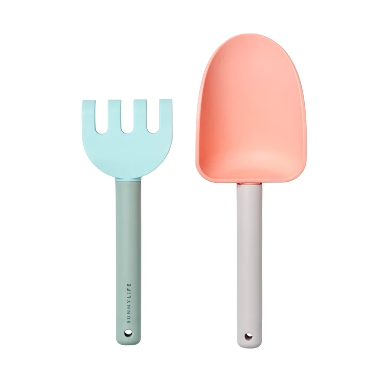 Sand Spade & Rake - Apple Sorbet