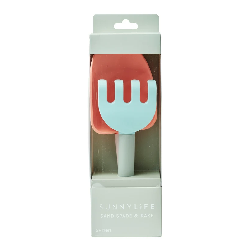 Sand Spade & Rake - Apple Sorbet