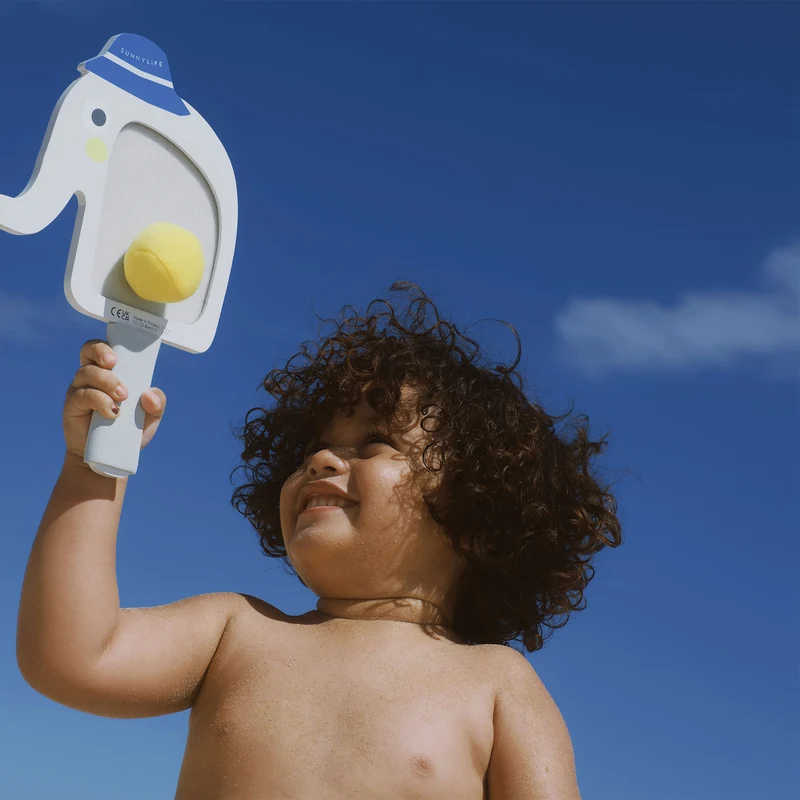 Kids Velcro Beach Bats - Eli the Elephant