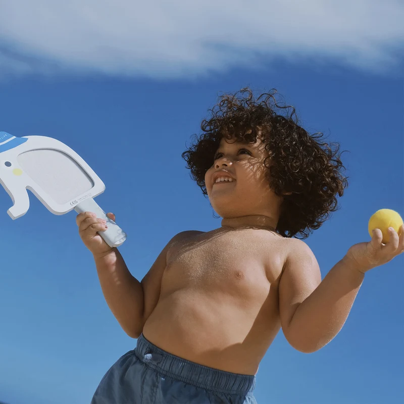 Kids Velcro Beach Bats - Eli the Elephant