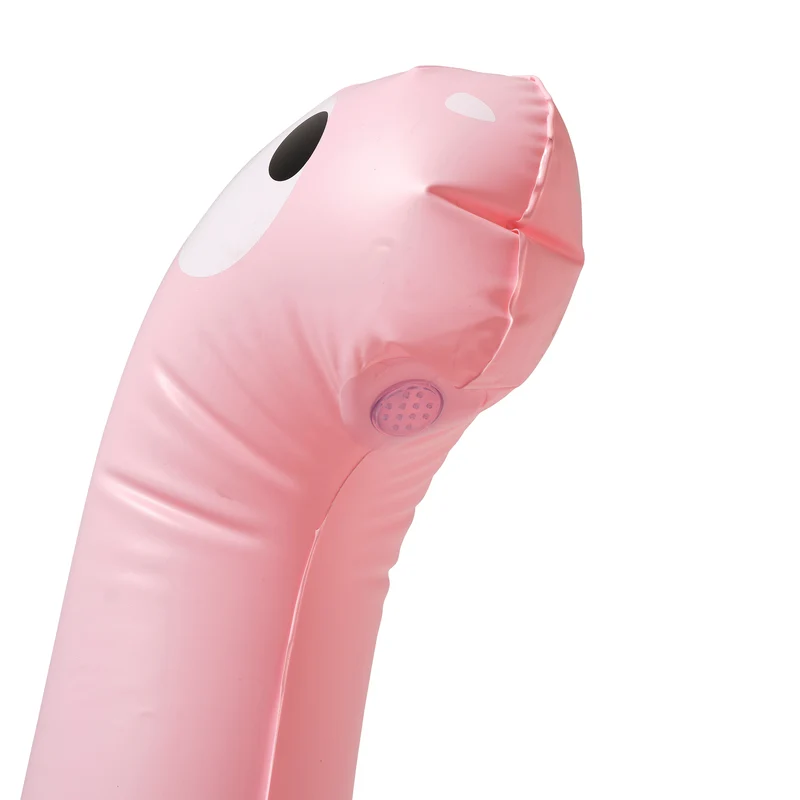 Inflatable Giant Dino Sprinkler - Into the Wild Pink