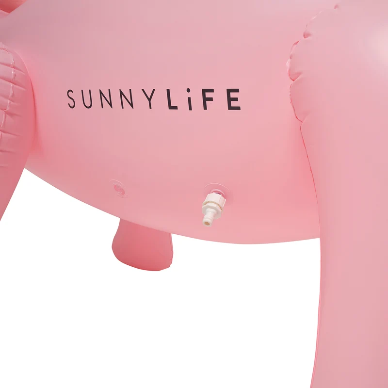 Inflatable Giant Dino Sprinkler - Into the Wild Pink