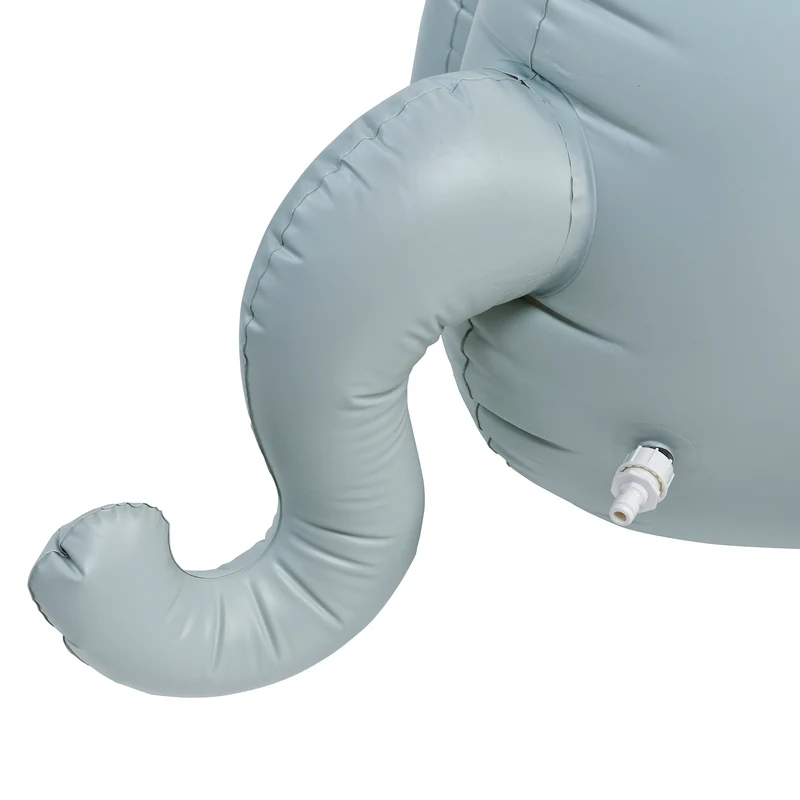 Inflatable Giant Sprinkler - Eli the Elephant Grey