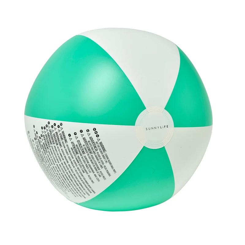 Inflatable Beach Ball - Pool Party Neon Green