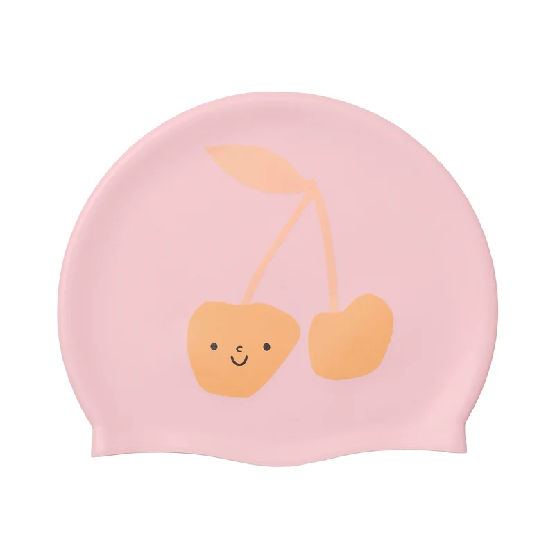 Swimming Cap - Cotton Candy Cherry