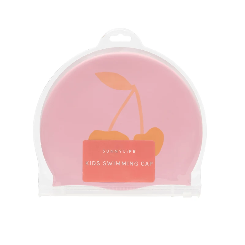 Swimming Cap - Cotton Candy Cherry