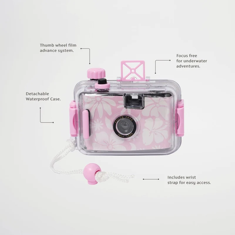 Underwater Camera - Stole my Heart Pink
