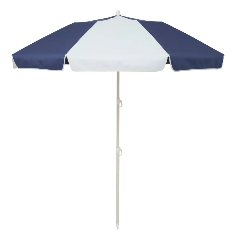 Compact Beach Umbrella - Marine Stripe