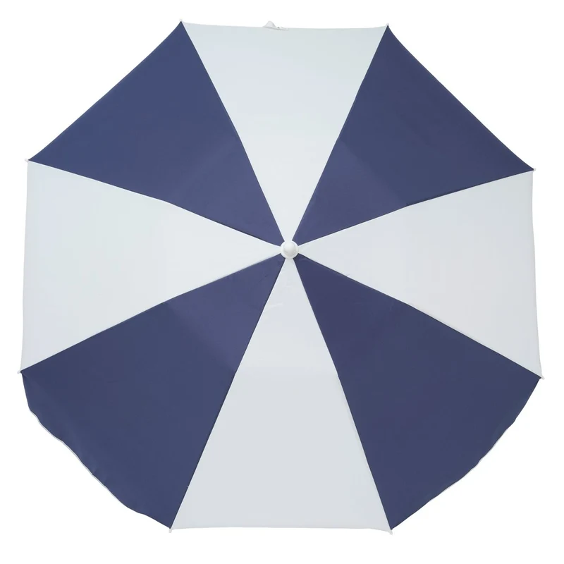 Compact Beach Umbrella - Marine Stripe