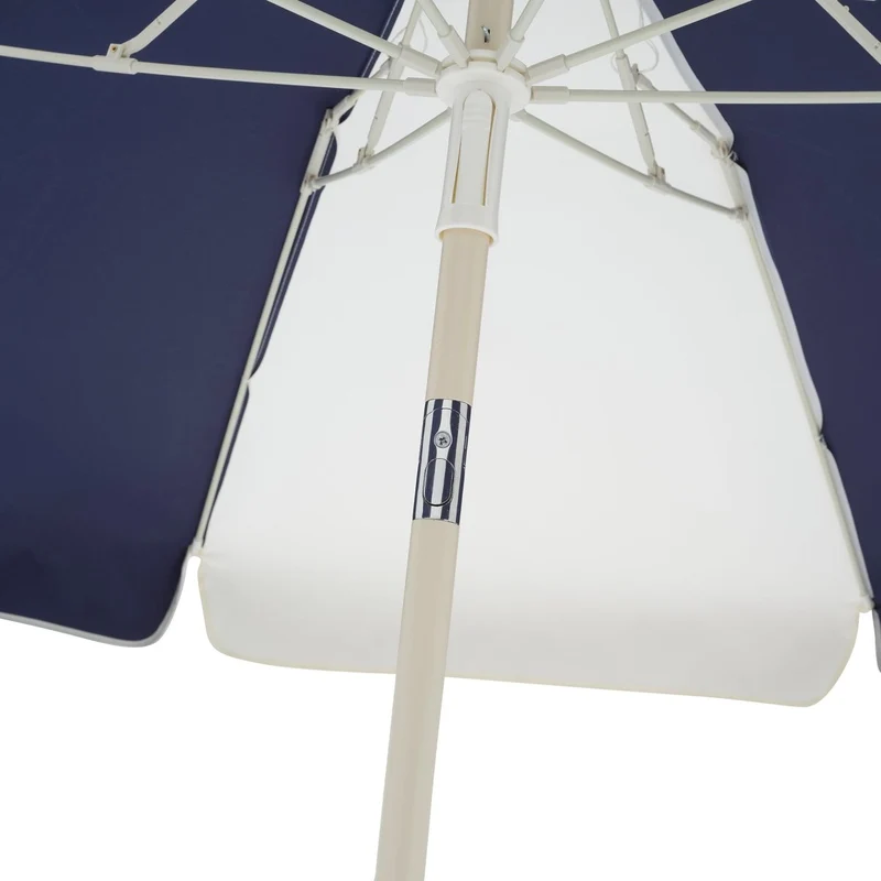 Compact Beach Umbrella - Marine Stripe