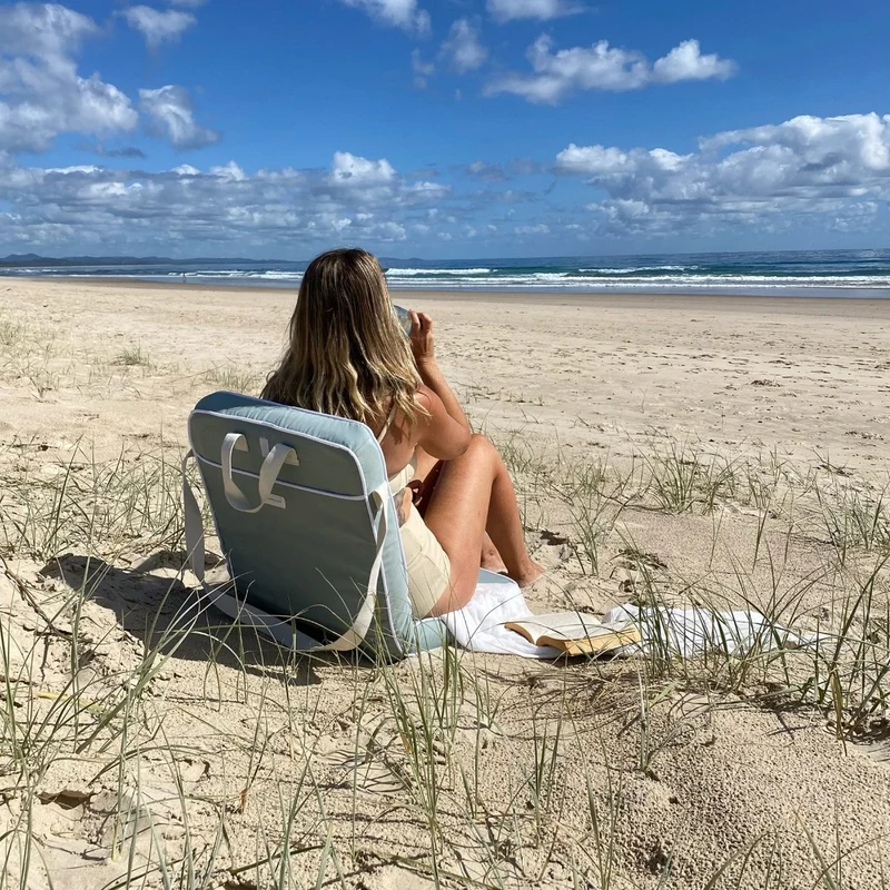 Take Anywhere Folding Chair - Sea Sage