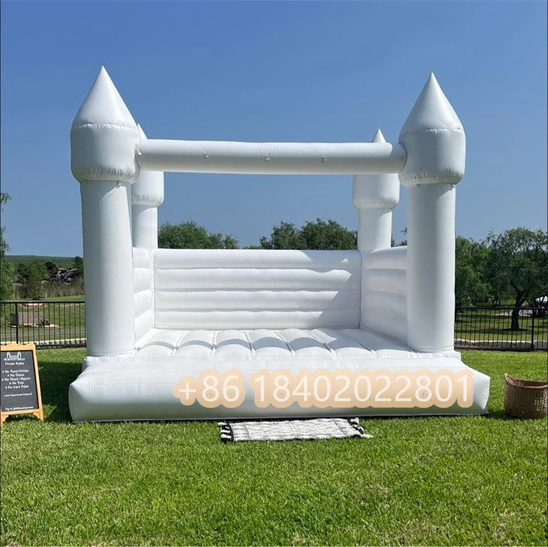 Château Gonflable Blanc 3x3m