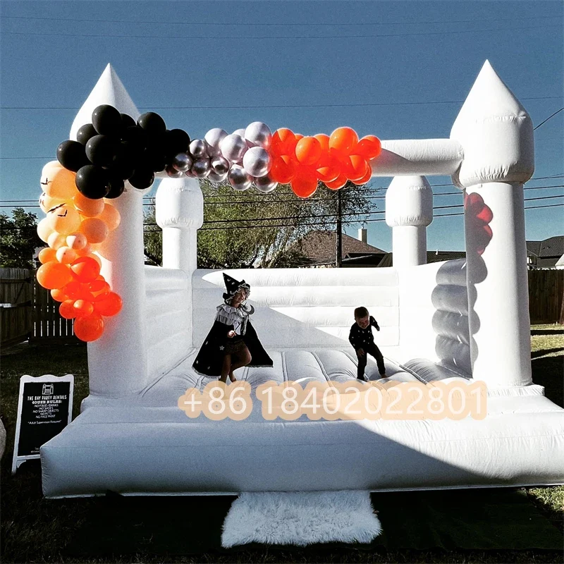 Château Gonflable Blanc 3x3m