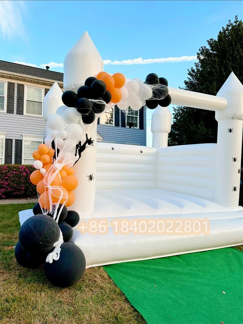 Château Gonflable Blanc 3x3m