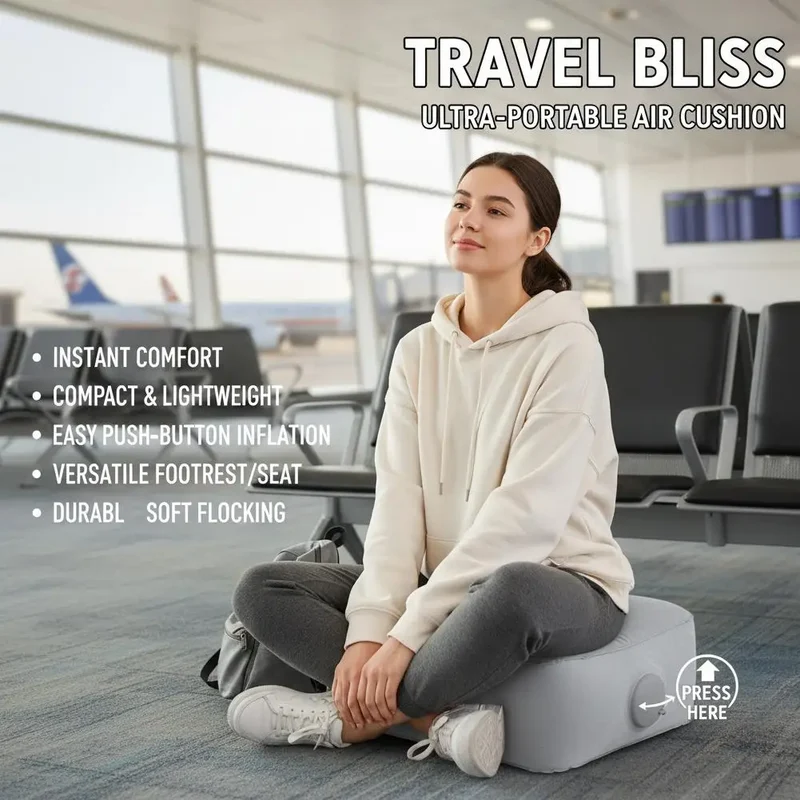 Accessoire Gonflable Repose-Pieds Voyage